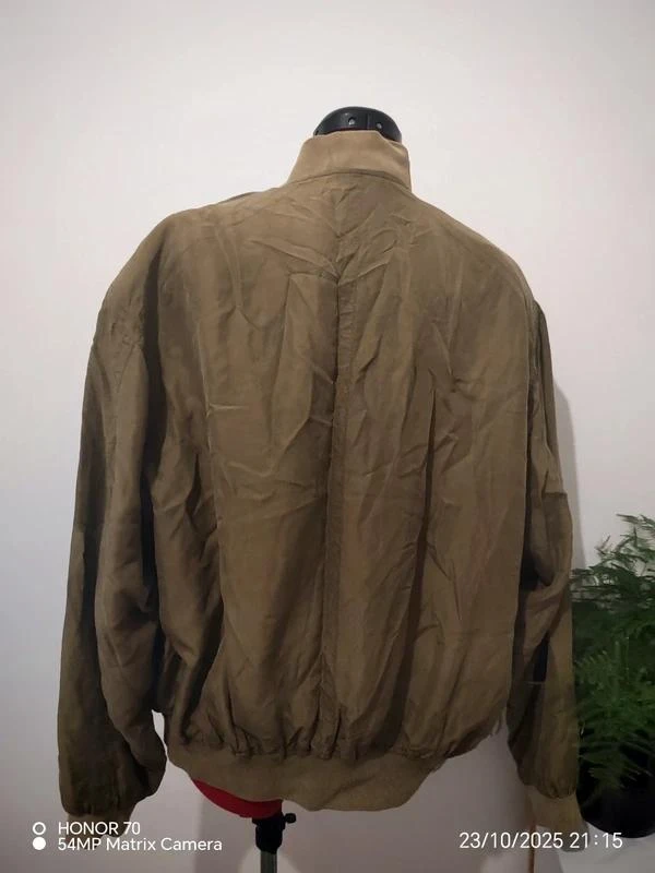 Bombers soltos em seda vintage – photo 14